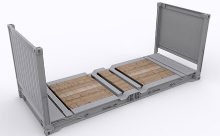 20-foot Flat Rack Container Dimensions